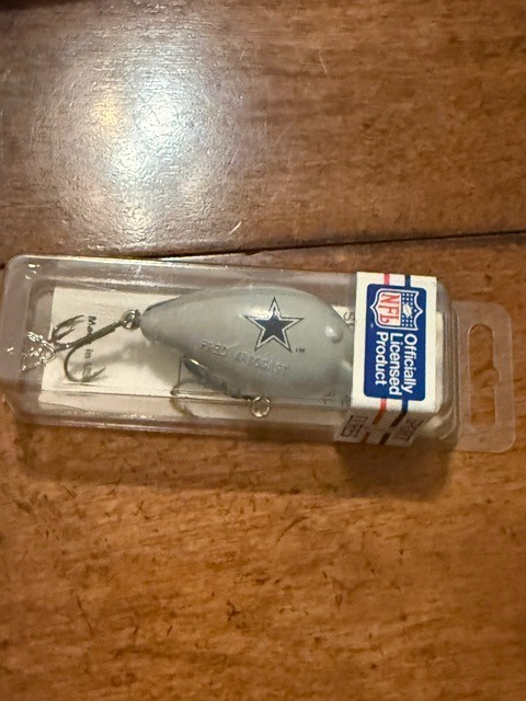 Vintage Fred Arbogast NFL Pug Nose Fishing Lures New in box | eBay