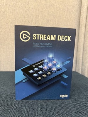Elgato Stream Deck Live Content Creation Controller Classic Black 15 Keys