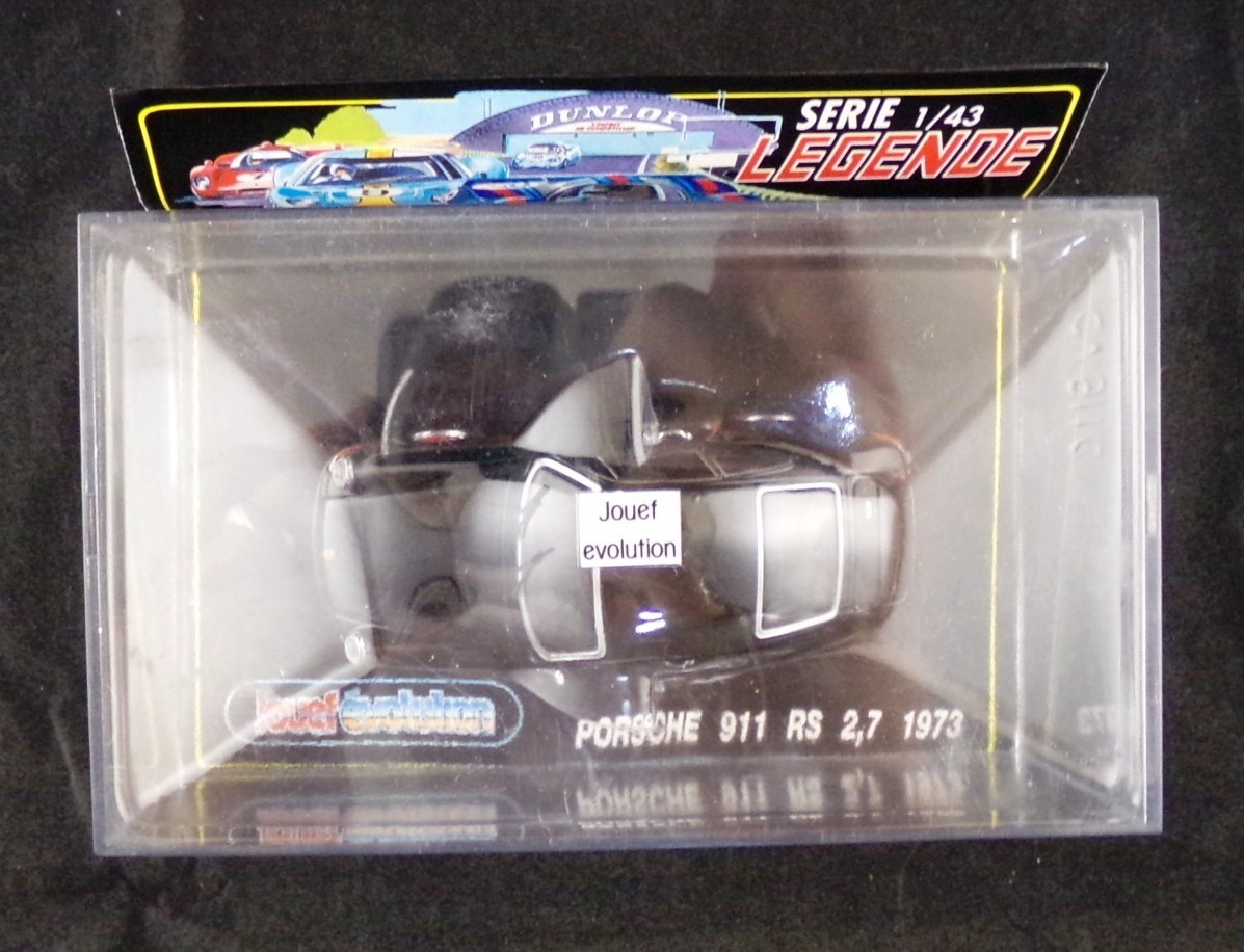 JOUEF EVOLUTION 1/43 Porsche 911 RS 2.7L 1973 BLACK Diecast Model