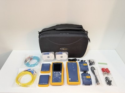 FLUKE NETWORKS DTX-CLT CERTIFIBER OLTS TESTER KIT W/DTX-MFM2 (TESTED)SHIPS FREE
