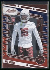 2024 Panini Absolute - Rookies Max Melton #143 (RC) Red and Blue