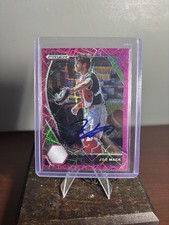 Panini Prizm Draft Picks Pink Velocity Prizm Joe Mack In person Auto Baseball