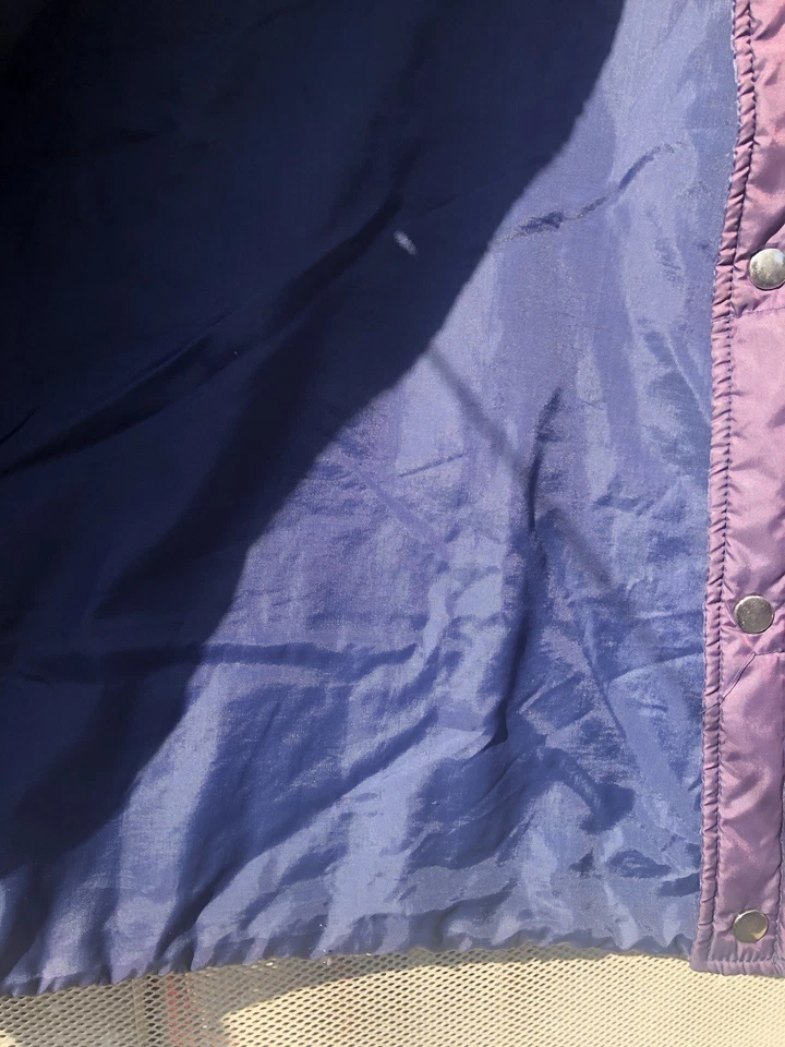 Vintage Sears Work Leisure Gorpcore 70s Sun Faded Puffer Vest - Image 4 of 4