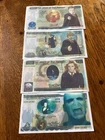Harry Potter Collectable Novelty Banknotes Set Of 4 Notes - SET 2 Double Sided