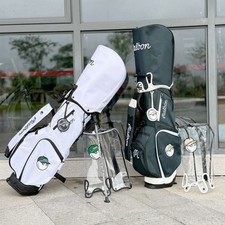 MALBON GOLF Caddy Stand Type White or Dark Green 5-way 2 Hood cover Lightweight