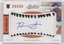 2020 Absolute Rookie Baseball Material Signatures Black Rico Garcia Auto 0rf