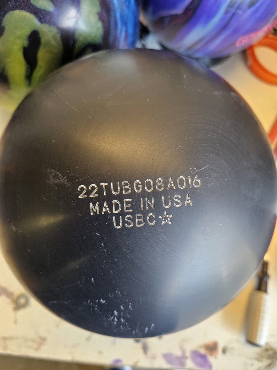 Storm Pitch Black Bowling Ball 15lb Used | eBay