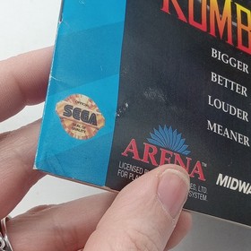 Mortal Kombat Sega CD Case Artwork And Manual Only No Game Disc