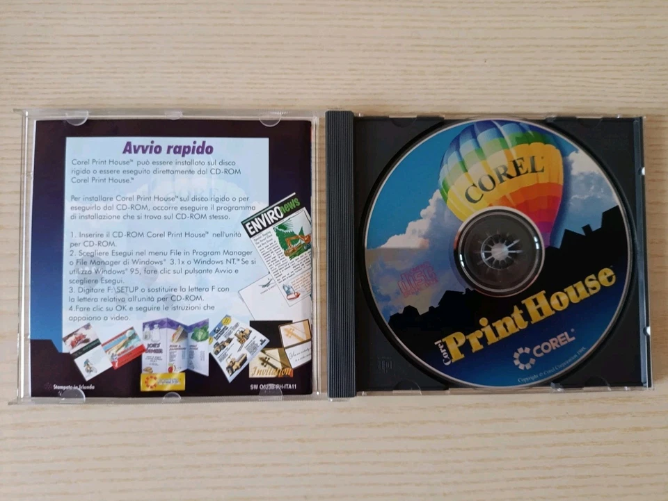 Corel Print House PC CD Rom Software - Immagine 2 di 3