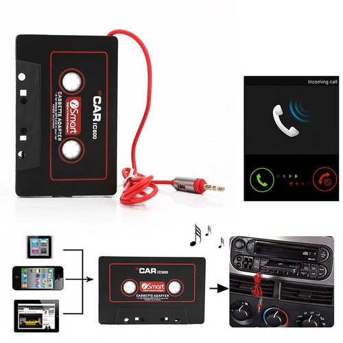 For Universal Tape Adapter Converter Audio Stereo To AUX Car Cassette - Picture 8 of 9