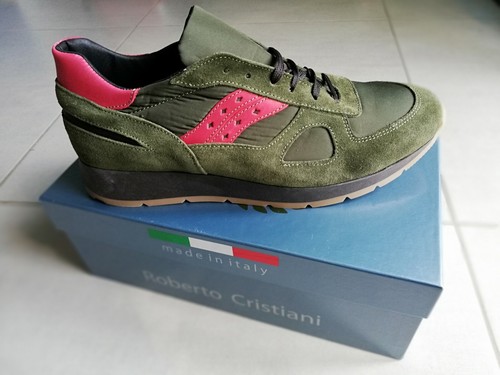 SCARPE UOMO pelle 44 sneakers classiche sportive outlet -50% | eBay