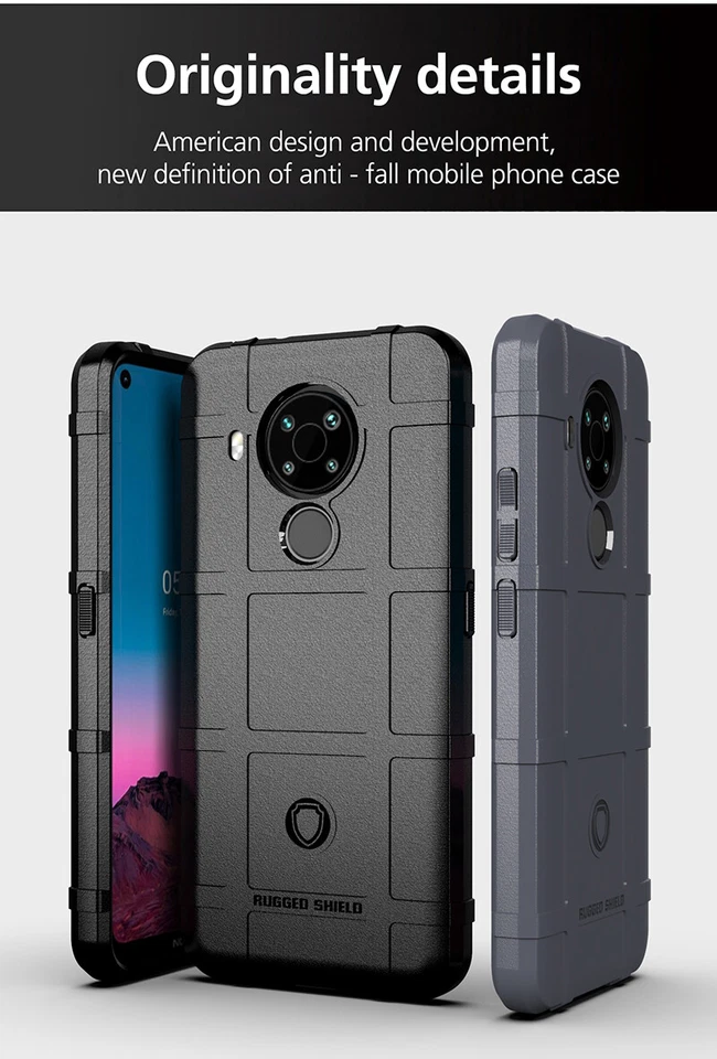 Para Nokia 5.4 3.4 2.4 8.3 Cubierta Completa Resistente Protector Suave Armadura Estuche Foto 4 de 4