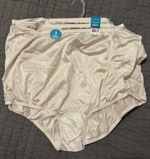 New Beige Vanity Fair brief panties 3 pair Perfectly Yours Lace Nouveau 11 4XL