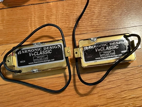 vintage set HARMONIC-DESIGN V+ Classic PAF pickups set for gibson Les Paul es SG