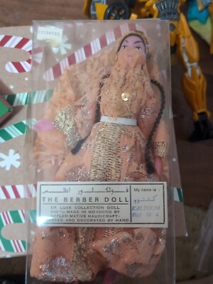 NOS Vintage Disney Berber Doll Hand Crafted In Morocco Doll Named Kaltoum