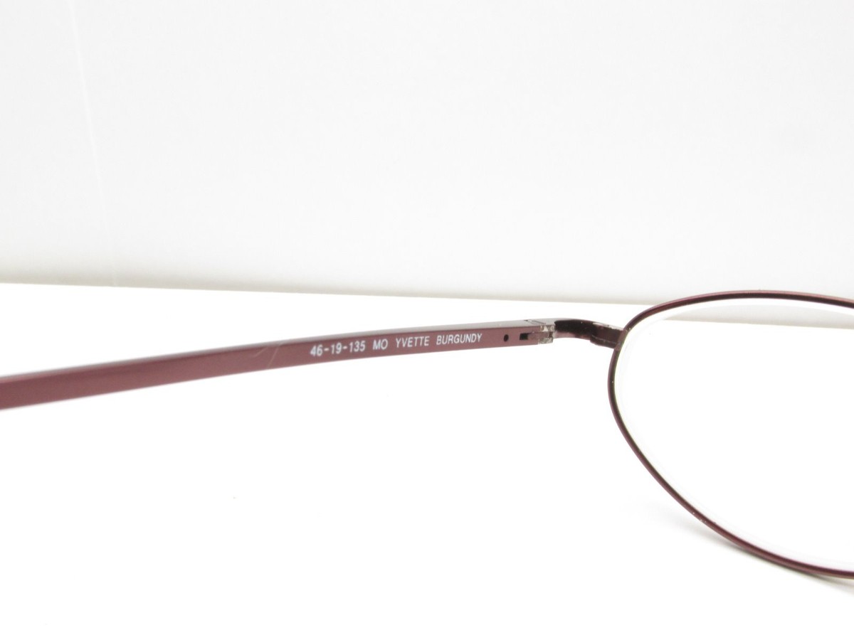 Genevieve MO Yvette Purple Oval EYEGLASSES FRAMES 46-19-135  display picture 3