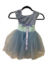 Revolution Dance Costume CC20312 Girls Small SC Periwinkle Tutu Ballet Lyrical