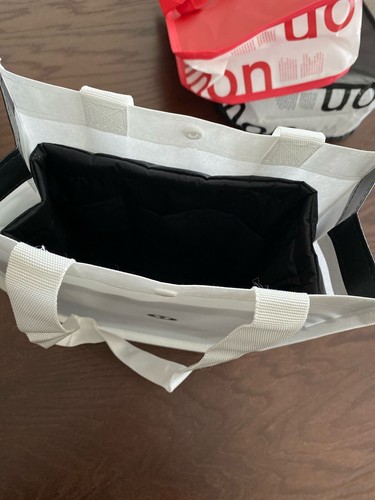 Liner for Lululemon lunch tote-Insulation Bag for Lululemon Small Shopping Bag. - Picture 9 of 9