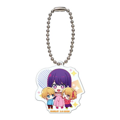 OSHI no KO Character mini Acrylic Swing #1 Ai & Aqua & Ruby BANDAI Japan