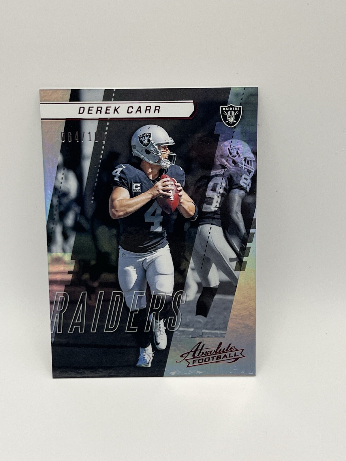 Derek Carr /100 Absolute Football 2017 Panini No 74