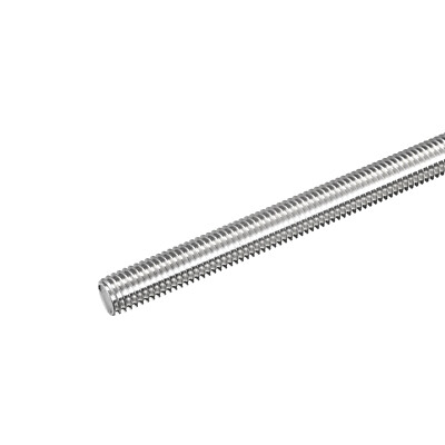 Fully Threaded Rod M10 x 300mm 1.5mm Pitch 304 Stainless Steel Right Hand