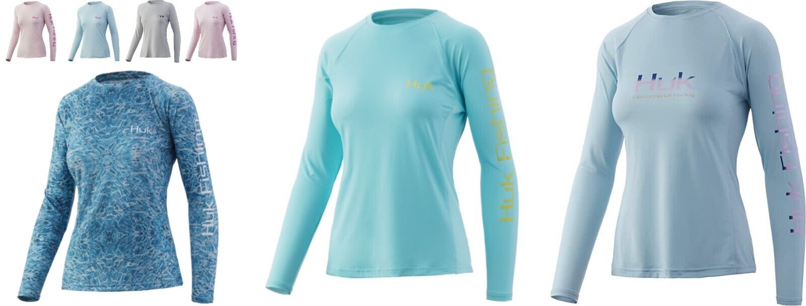 HUK Womens Pursuit Style Long Sleeve Shirts CHOOSE YOUR COLOR AND SIZE!