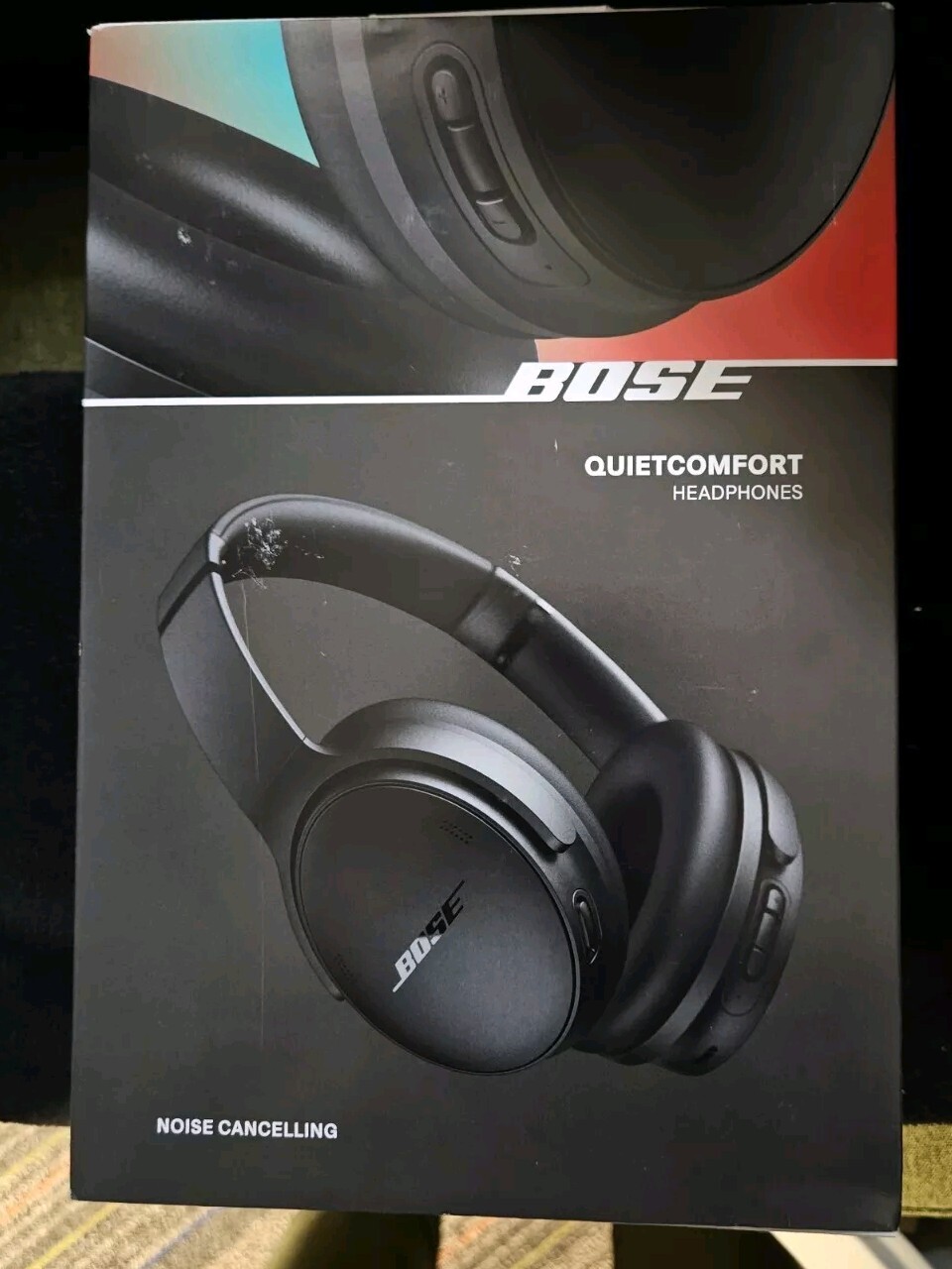 New: Bose QuietComfort Wireless Over-Ear Headphones - Black-image