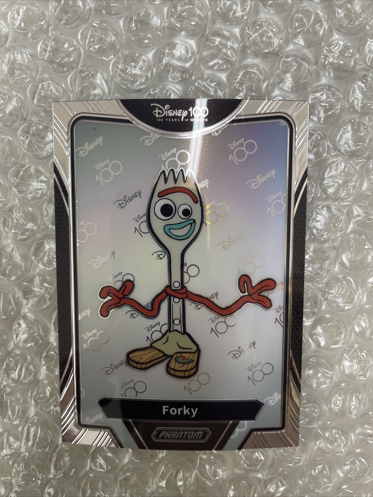 2023 Kakawow Phantom Disney 100 Years of Wonder Forky Silver Holo
