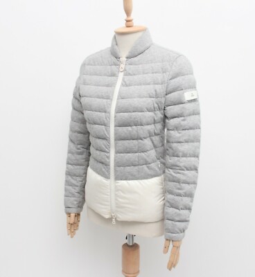 Women's PEUTEREY Down Puffer Jacket Bomber Size 44 ~S/M