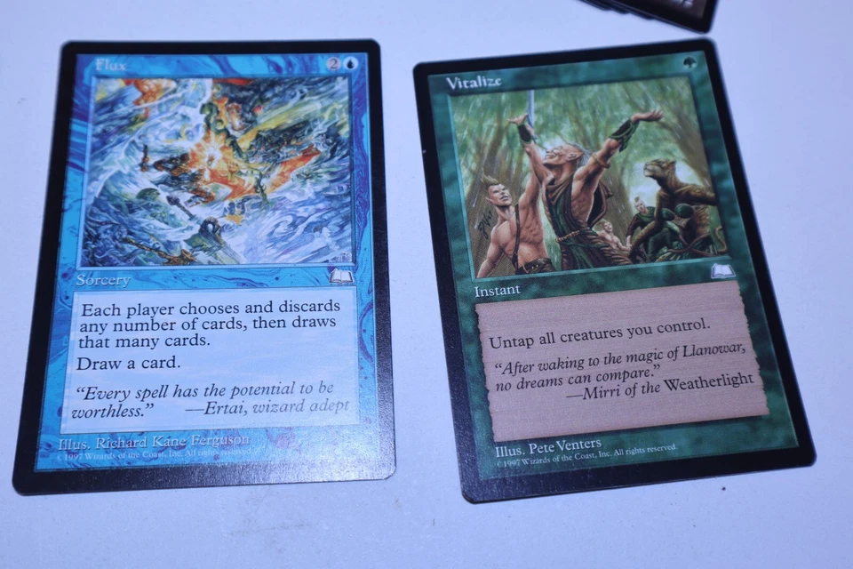 MTG Weatherlight Complete Common Set 62 Cards-Mind Stone. Vitalize, Abjure, Flux - Image 3 of 4