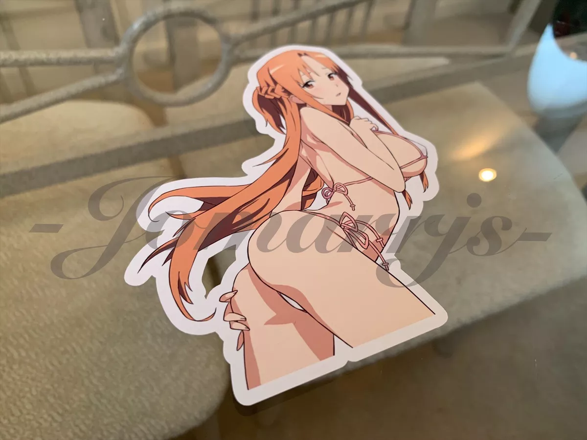 Sword Art Online - Anime- Asuna Yuuki d. Bikini Sun Fun Sticker