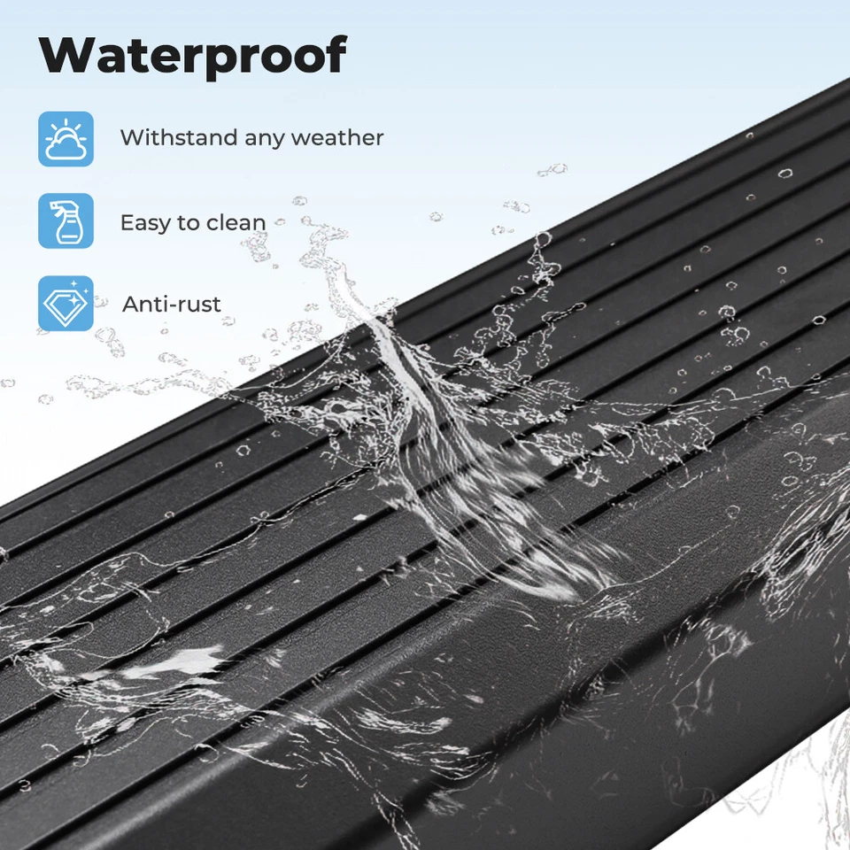 2P Running Boards for Chevy Chevrolet Traverse 2024-2025 Side Steps Nerf Bar  - Image 4 of 4