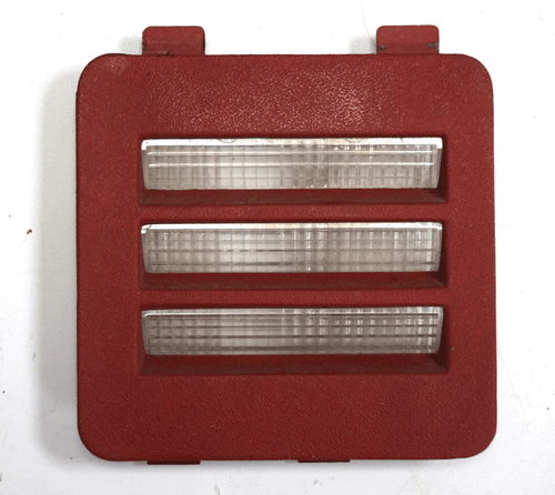 1984-96 Chevy Corvette C4 Left LH B-Pillar Halo Light Cover Red Used 16500829 - Picture 1 of 4