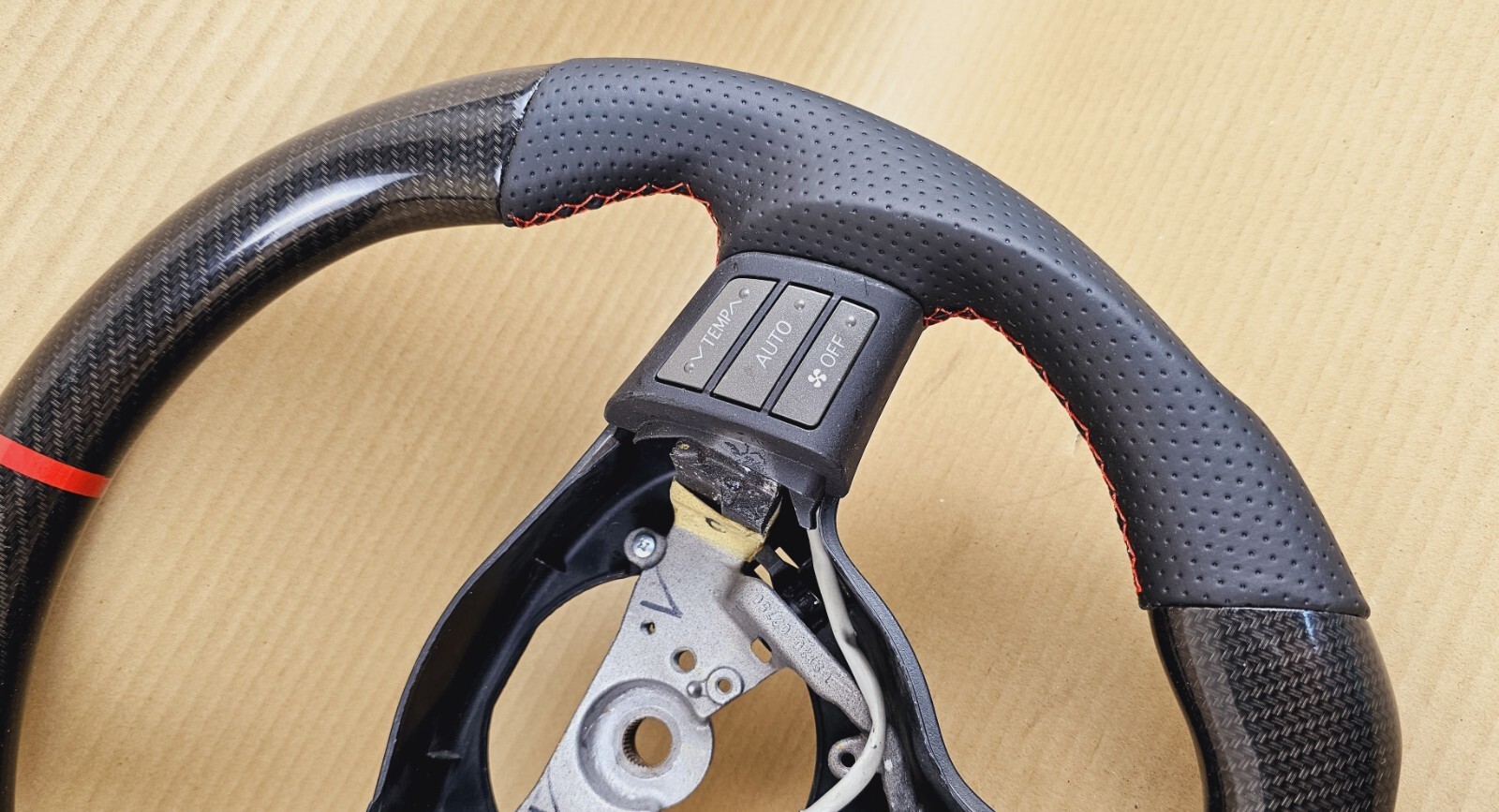 Euro MOMO Steering Wheel Custom Made Carbon Pistol Grip Steering Wheel