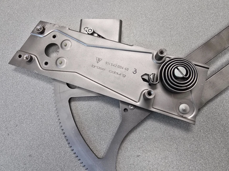 REGULADOR VENTANA ELÉCTRICA PASAJEROS PORSCHE 911 TARGA ORIGINAL MUY BONITO 1974-79 3 Foto 3 de 4