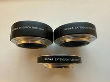 Kooka Extension Tubes for EOS M-mount 10mm 16mm 21mm