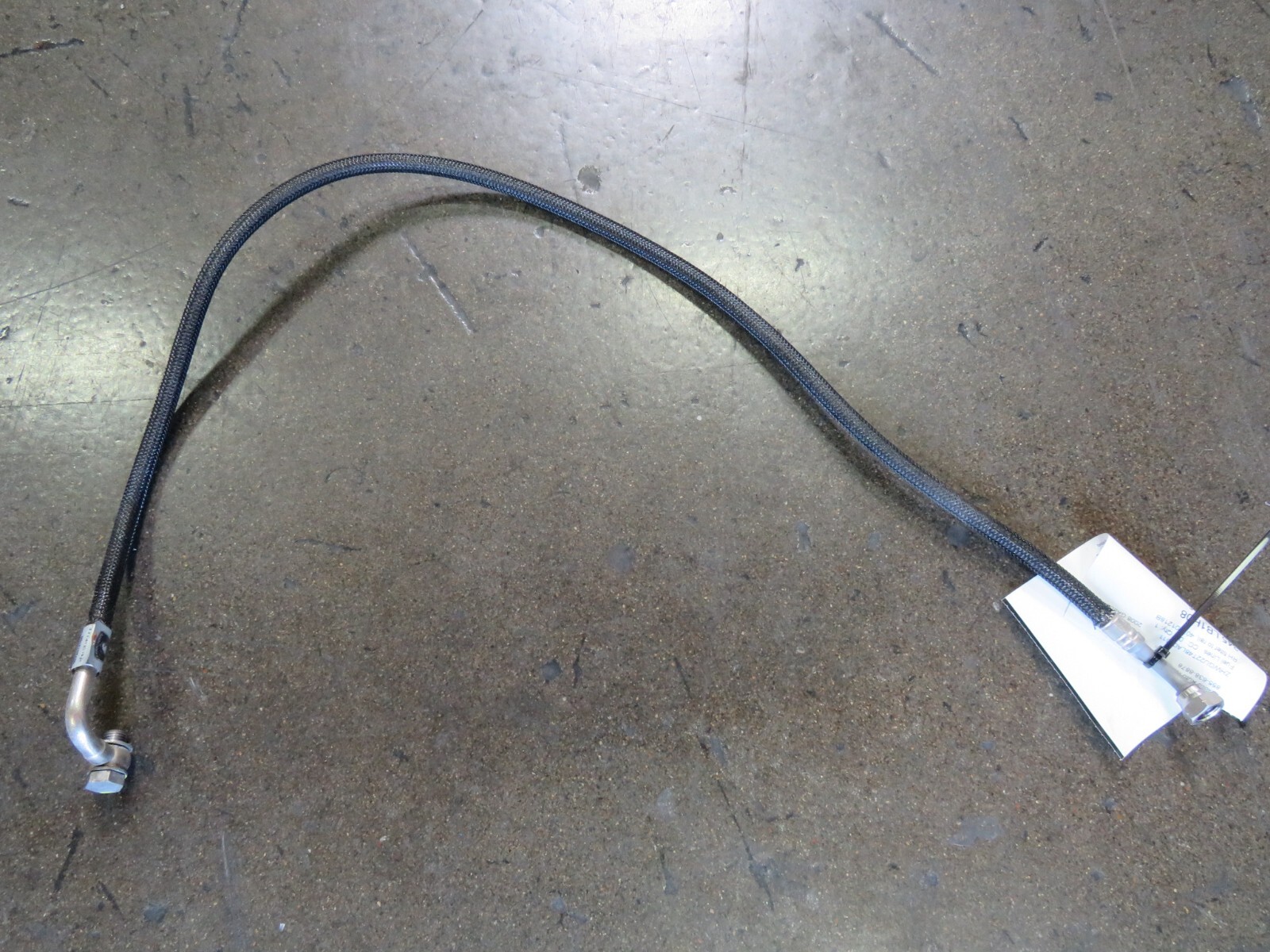 Lamborghini Gallardo, Spyder, RH, Filter to Fuel Rail, Used, P/N 407201218B