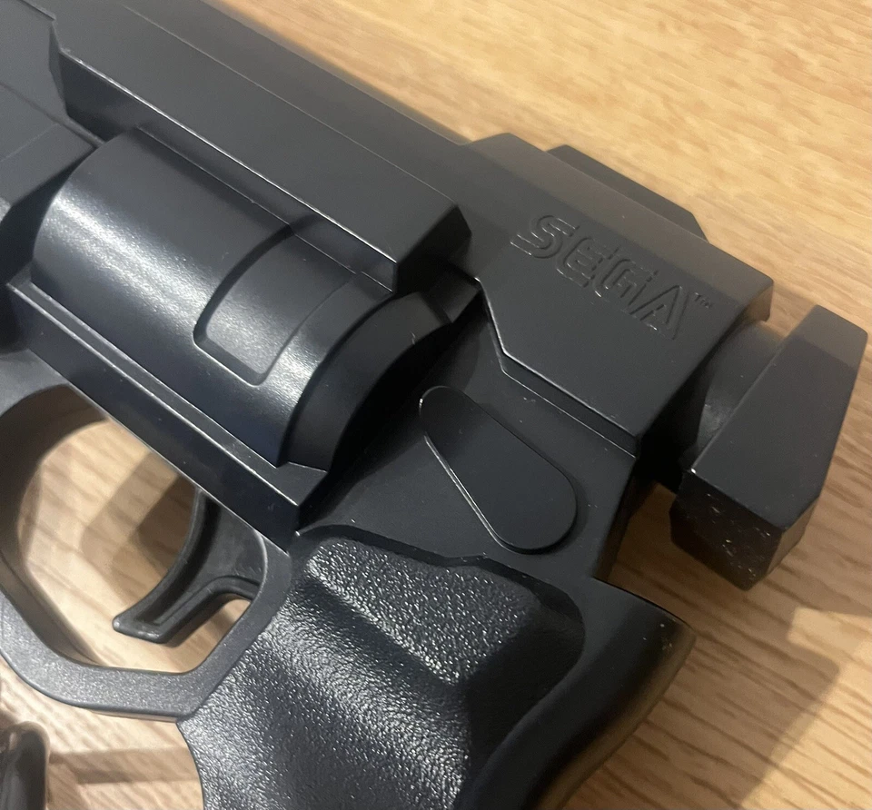 Sega Saturn VIRTUA GUN HSS-0122 Works fine CRT TV Only Import Japan - Image 4 of 4