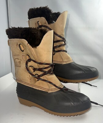Sorel Badger Boots Womens Size 6