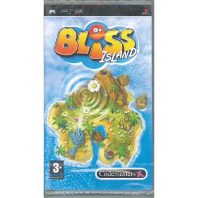 Bliss Island PSP Codemasters Halifax Video Game Sealed 5024866332155