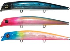 Floating minnow lur set of 3 Type: Floating Length: 100mm Weight: 9g  from Japan
