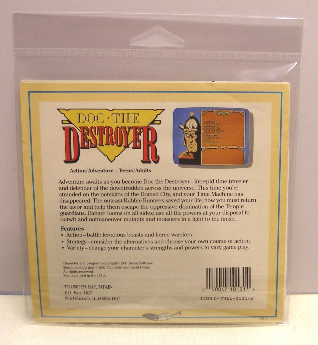 Doc the Destroyer by Thunder Mountain for Commodore 64/128