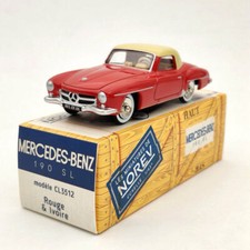 Norev Mercedes Benz 190 SL Red CL3512 Diecast Models Limited Collection 1/43