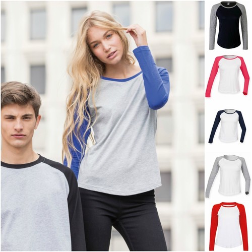Long Sleeve Raglan Baseball Casual 