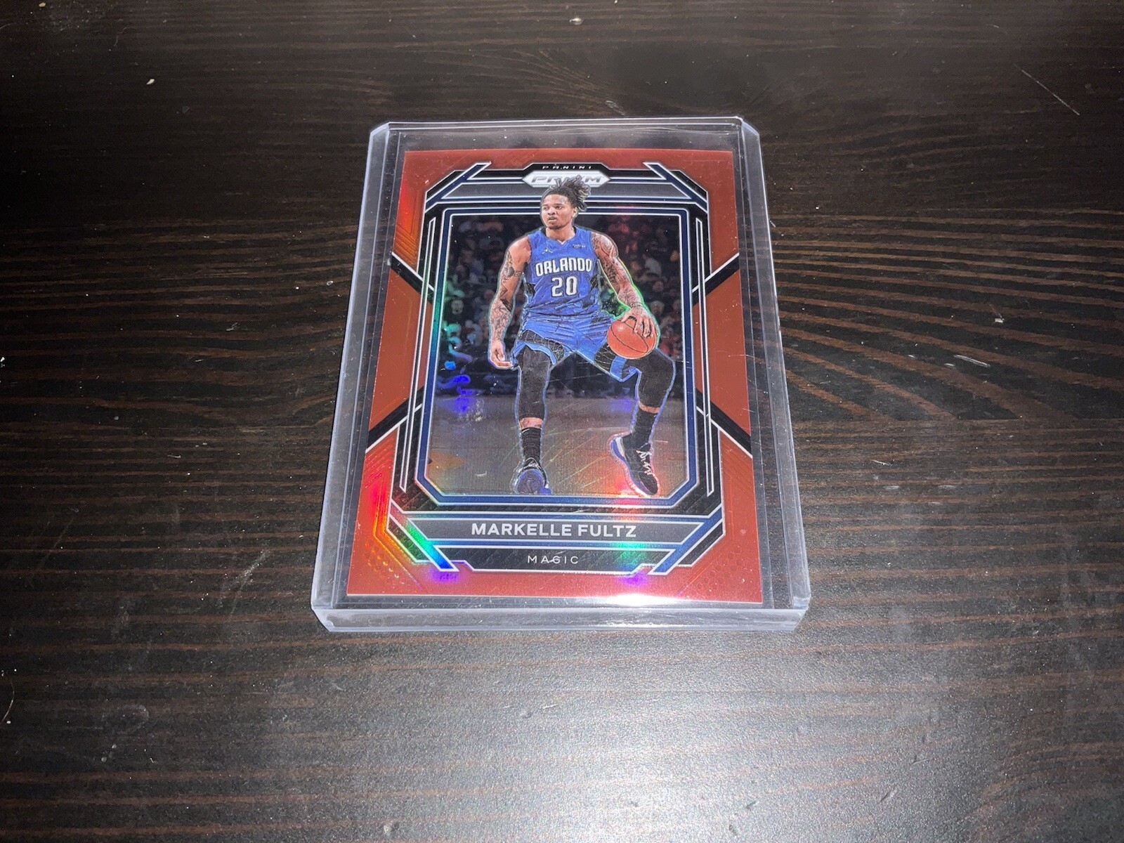 2022-23 Panini Prizm MARKELLE FULTZ #174 Red Prizm SP /299-Orlando Magic