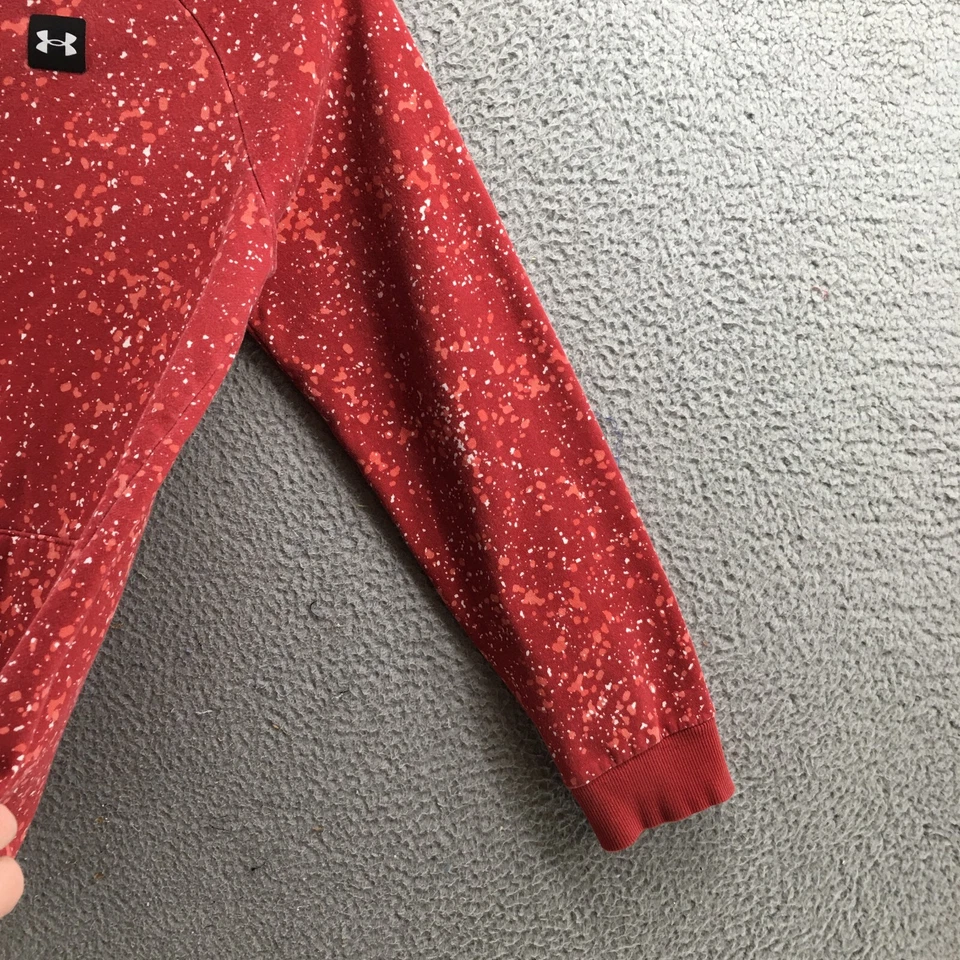 Sudadera y sudadera Under Armour Rival estampada polar juvenil XL roja manga larga Foto 4 de 4