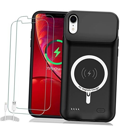 Battery Case for iPhone XR, Upgraded 10000mAh Rechargeable iPhone XR (10000mAh)
