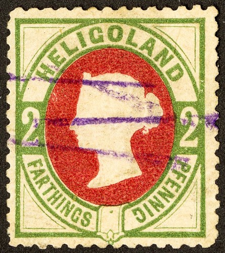Heligoland Stamps # 15 Used VF Scott Value $825.00 Heligoland Stamps # 15 Used VF Scott Value $825.00