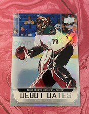 2022-23 Upper Deck Series 1 - Debut Dates #DD-16 Karel Vejmelka - Arizona Yotes