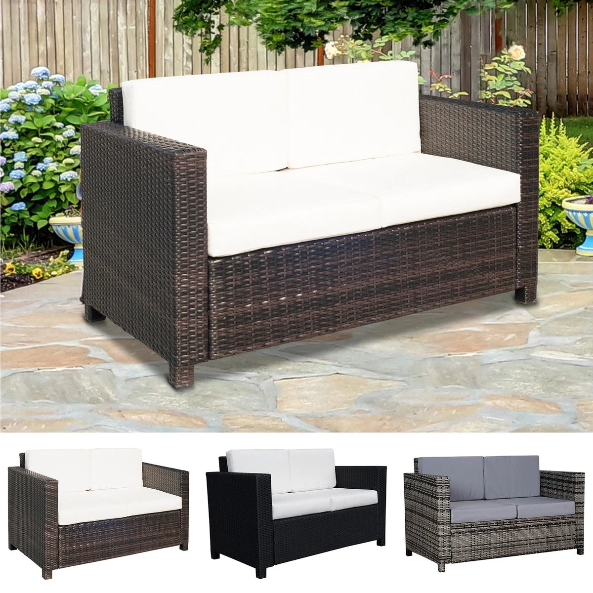 Alta 5 seater rattan deals